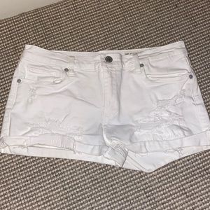 White shorts